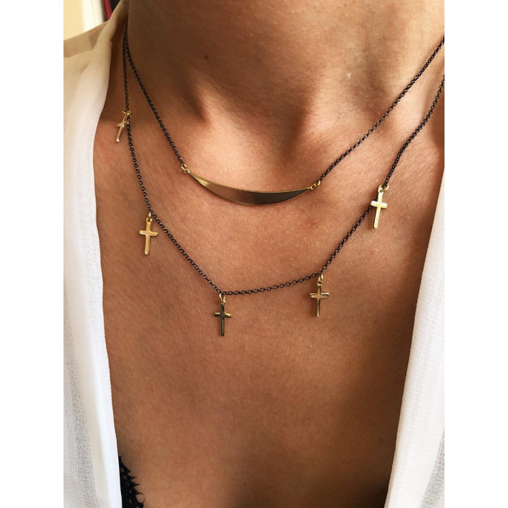 Black and Gold Necklaces Fashion & Accessoires