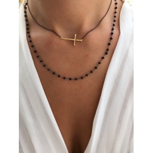 Handmade Gold Cross Necklace Fashion & Accessoires