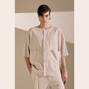 Diverse Atlas Shirt Beige  Fashion & Accessoires