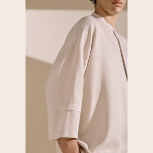 Diverse Men's Regular Shirt Beige Fashion & Accessoires