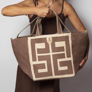 Loomcode Beach Bag Gaia Fashion & Accessoires
