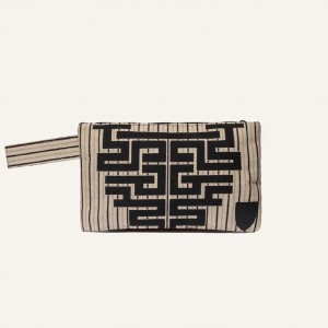 Loomcode Zipped Clutch Maze Fashion & Accessoires