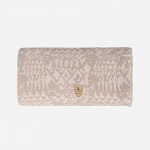 Loomcode Beach Towel Aztec Light Grey  Fashion & Accessoires