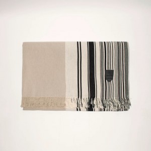 Loomcode Beach Towel Rail Beige Fashion & Accessoires