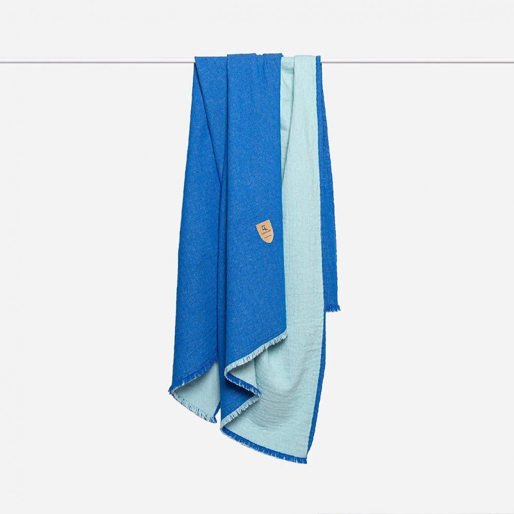 Loomcode Beach Towel Double-Faced Solid  Fashion & Accessoires