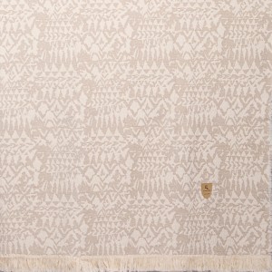 Loomcode Beach Towel Aztec Light Grey  Fashion & Accessoires