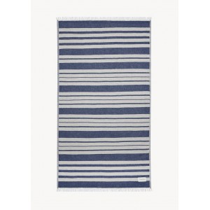 Sea You Soon Baia Linen Towel – Navy Blue Fashion & Accessoires