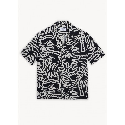 Sea You Soon Mallorca Short Sleeve Shirt Black 