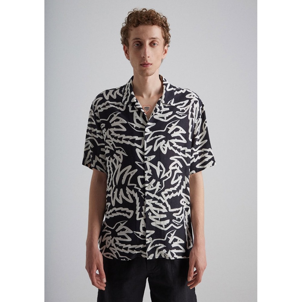 Sea You Soon Mallorca Short Sleeve Shirt Black  Fashion & Accessoires