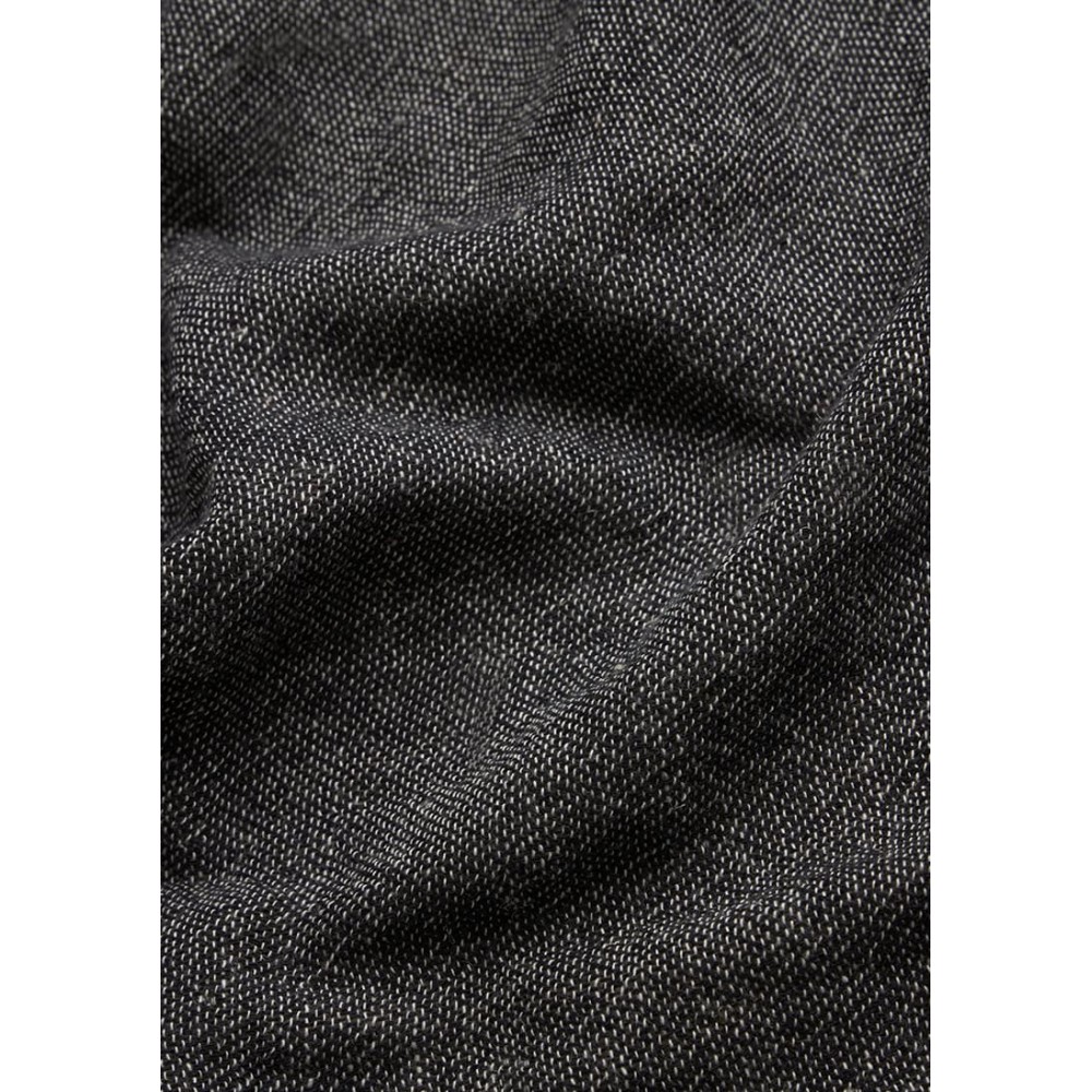 Sea You Soon Mare Linen Towel – Black Fashion & Accessoires