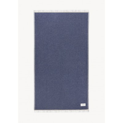 Sea You Soon Mare Linen Towel – Navy Blue