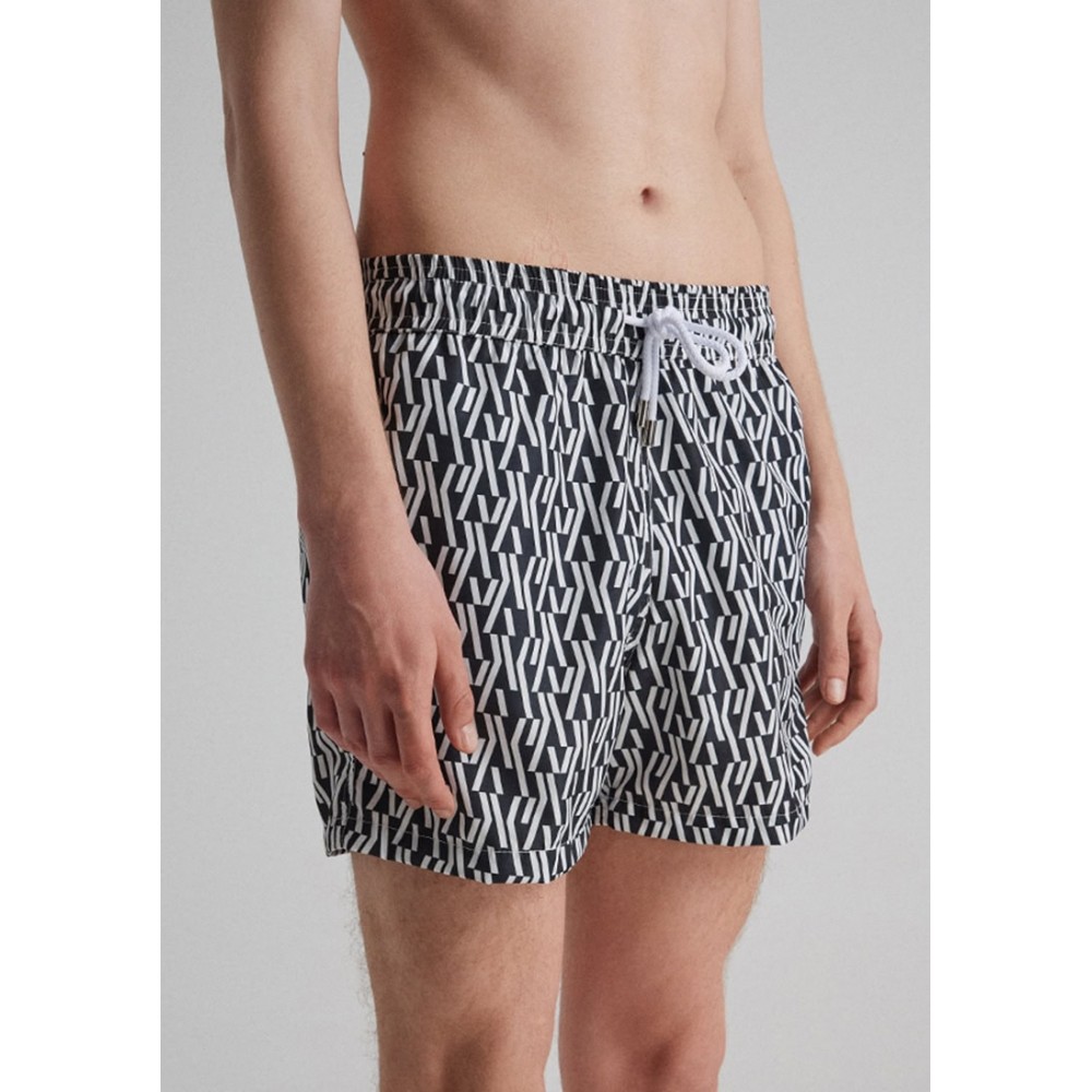 Sea You Soon Palamos Swim Shorts Black  Fashion & Accessoires