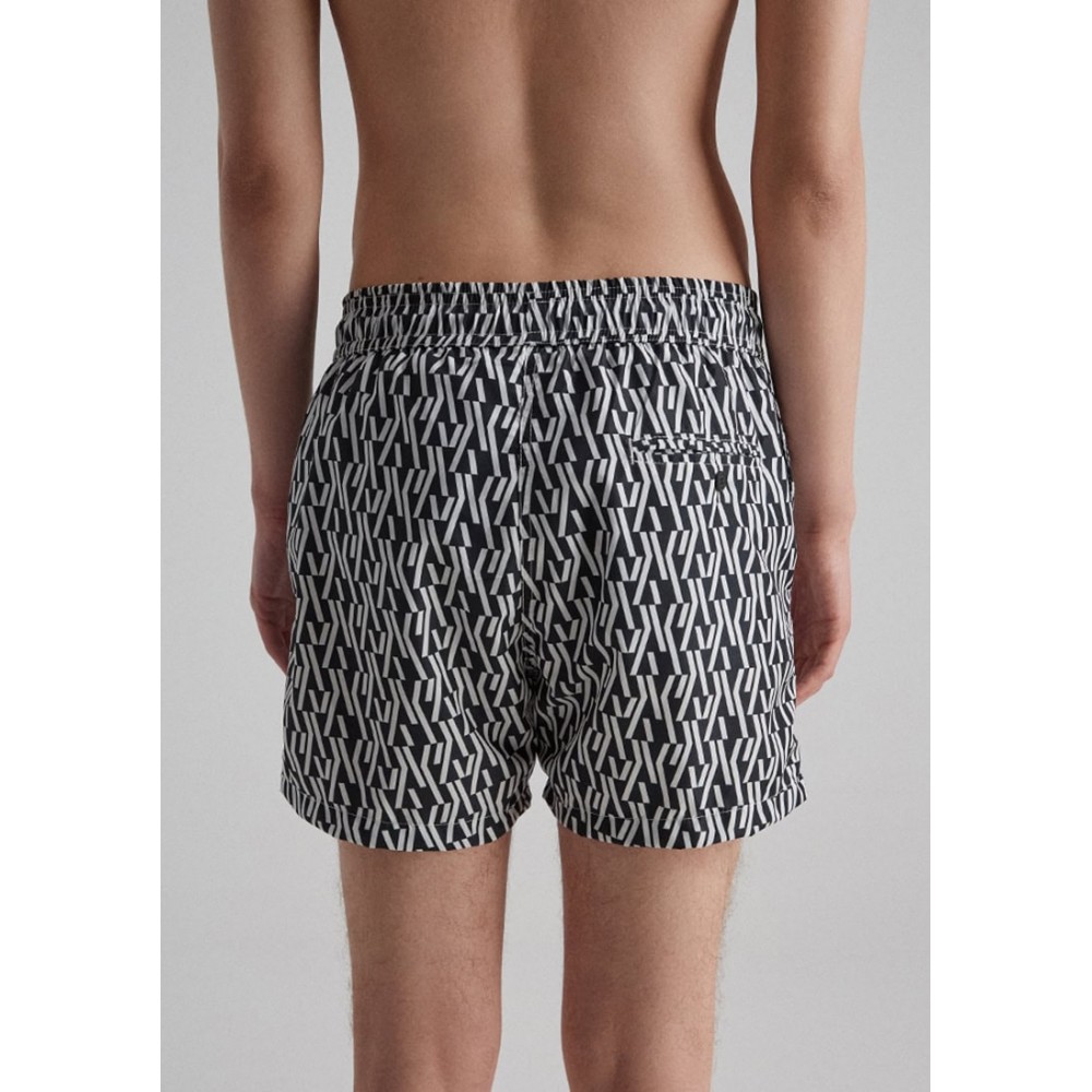 Sea You Soon Palamos Swim Shorts Black  Fashion & Accessoires