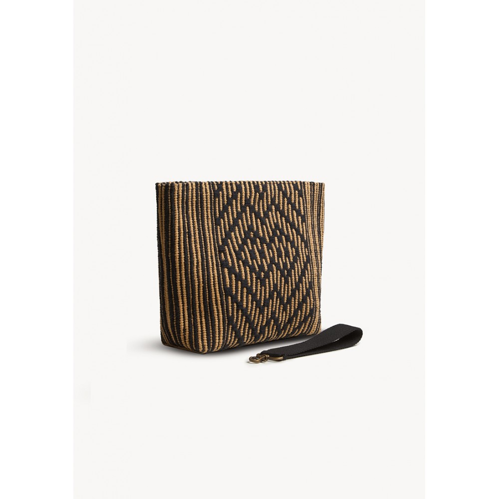 Sea You Soon Palmaria Midi Clutch Bag - Black Fashion & Accessoires