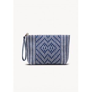 Sea You Soon Palmaria Midi Clutch Bag - Navy Blue Fashion & Accessoires