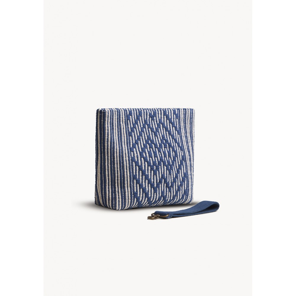 Sea You Soon Palmaria Midi Clutch Bag - Navy Blue Fashion & Accessoires