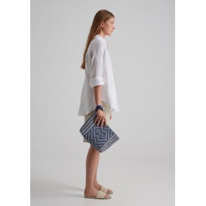 Sea You Soon Palmaria Midi Clutch Bag - Navy Blue Fashion & Accessoires