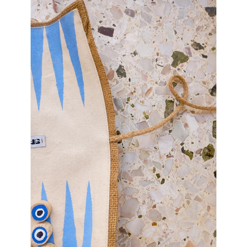 Roll-Up Handcrafted Backgammon