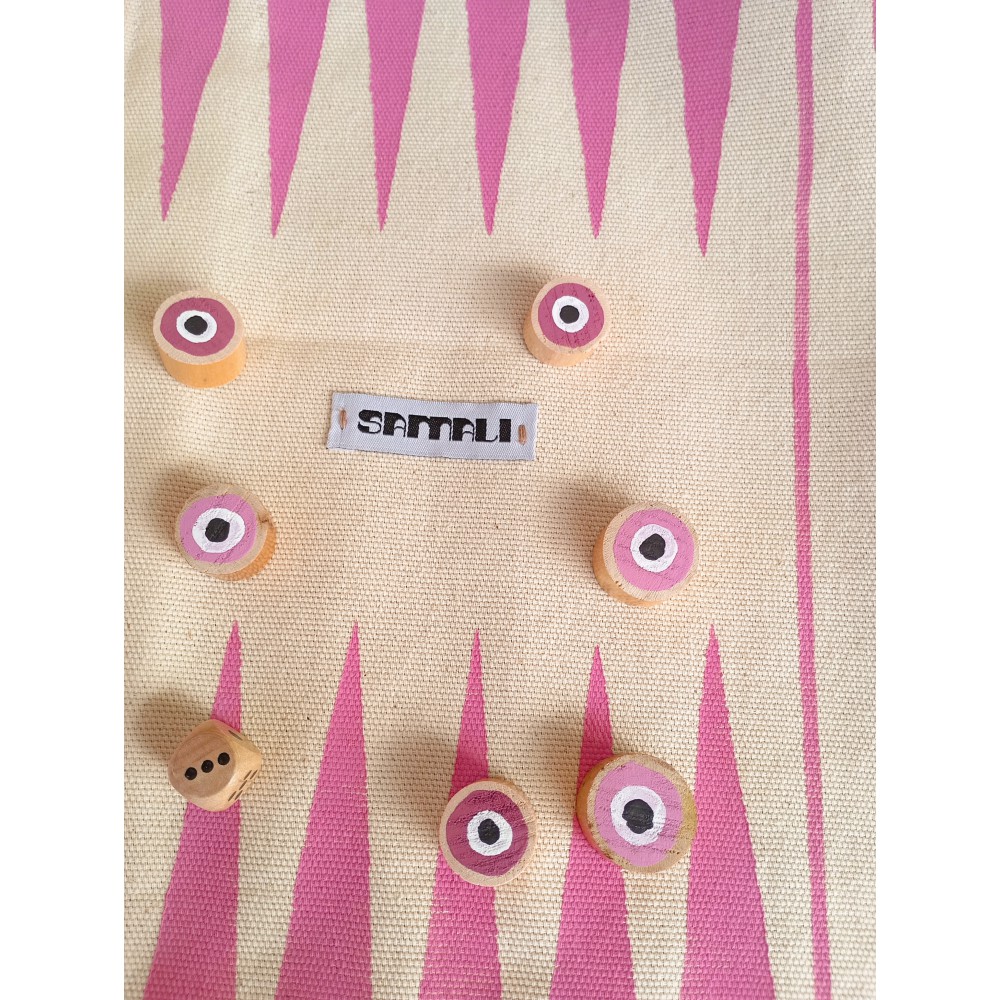 Roll-Up Handcrafted Backgammon
