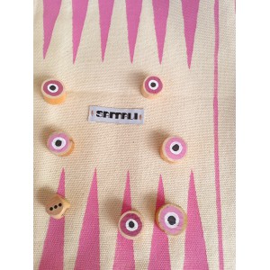 Roll-Up Handcrafted Backgammon