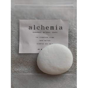 Alchemia Soaps | THE SIGNATURE STONE | SHEA BUTTER, UNSCENTED Moisturize, Hydrate, Nourish Beauty & Wellness