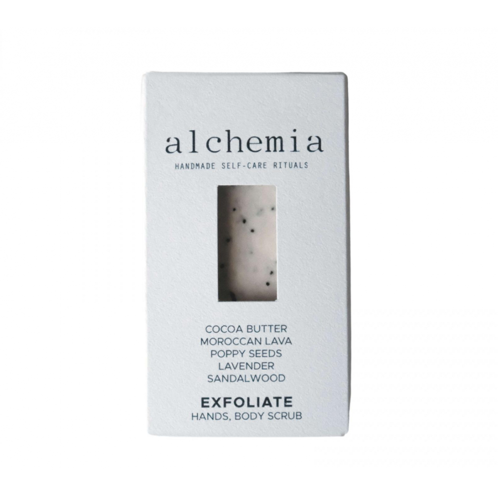 Alchemia Soaps | THE MINIMALIST | EXFOLIATE SOAP 90gr Beauty & Wellness