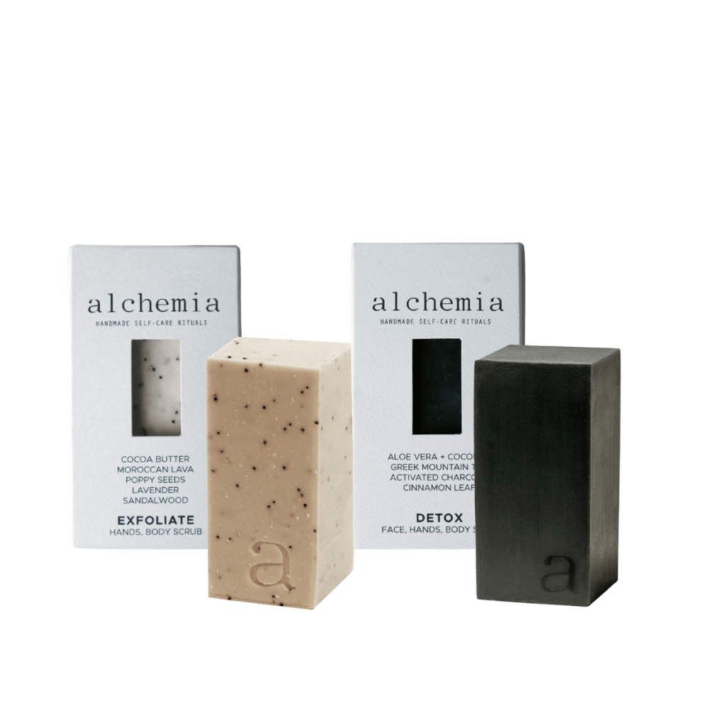 Alchemia Soaps |SOAP DUO SET | Combination Skin Duo Beauty & Wellness