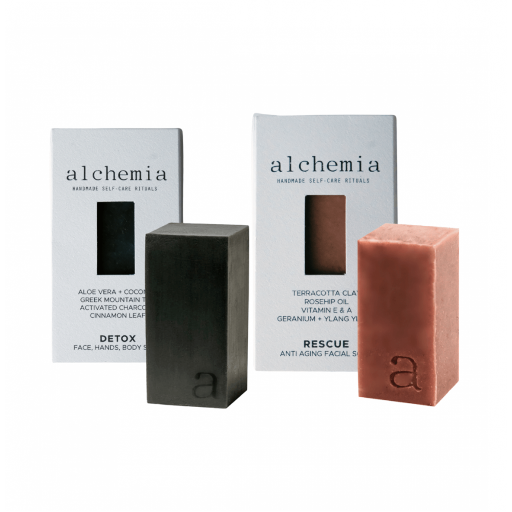 Alchemia Soaps |SOAP DUO SET | Mature Skin Duo Beauty & Wellness
