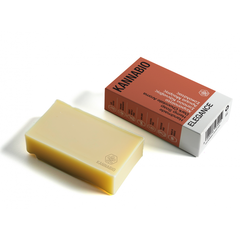 Handmade Soap with Dark Chocolate Scent (105 g)