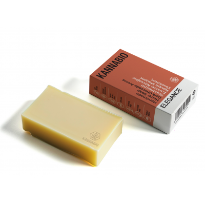 Handmade Hemp Soap with Dark Chocolate Scent (105 g)