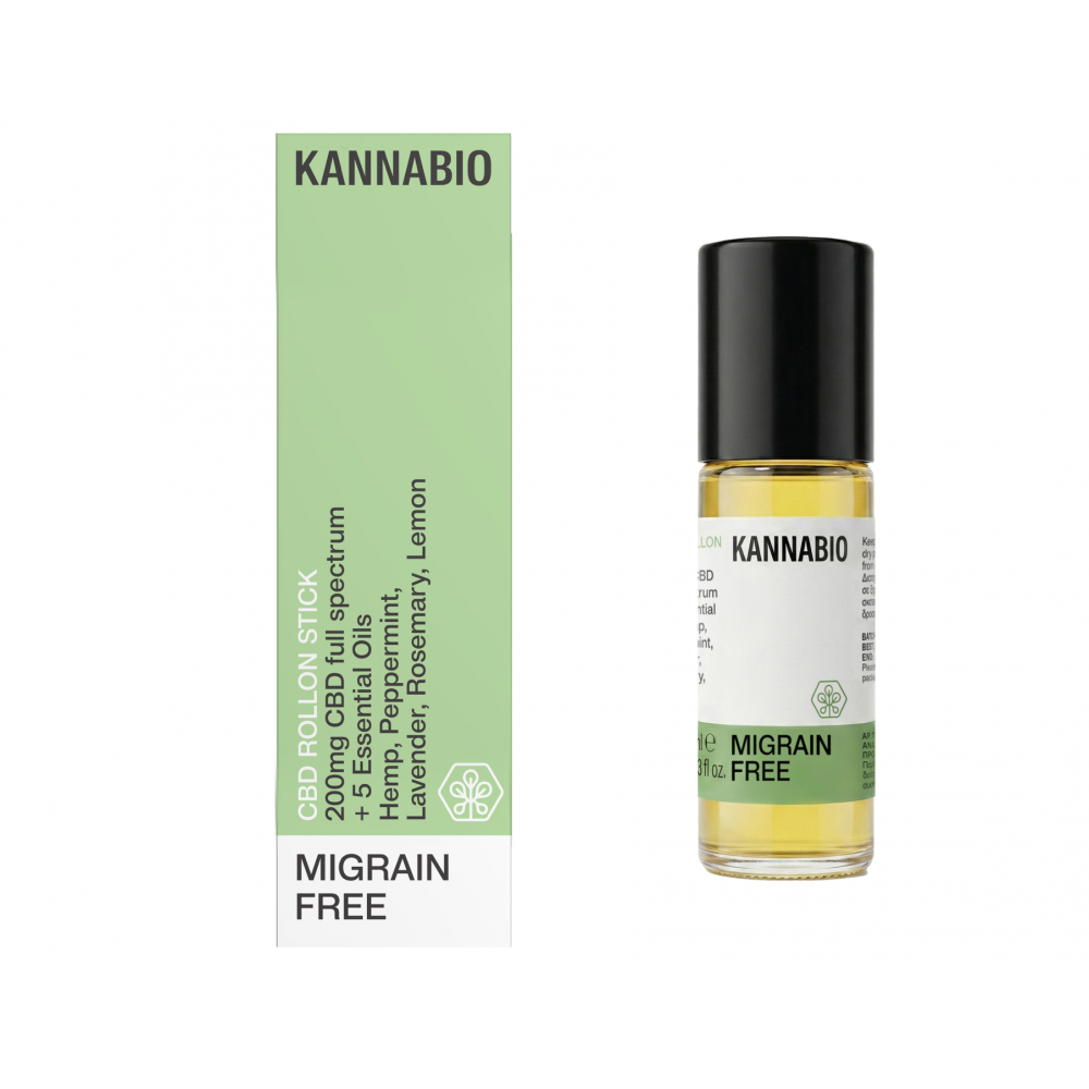 MIGRAINFREE ROLLON STICK (CBD 200mg/ 10ml)