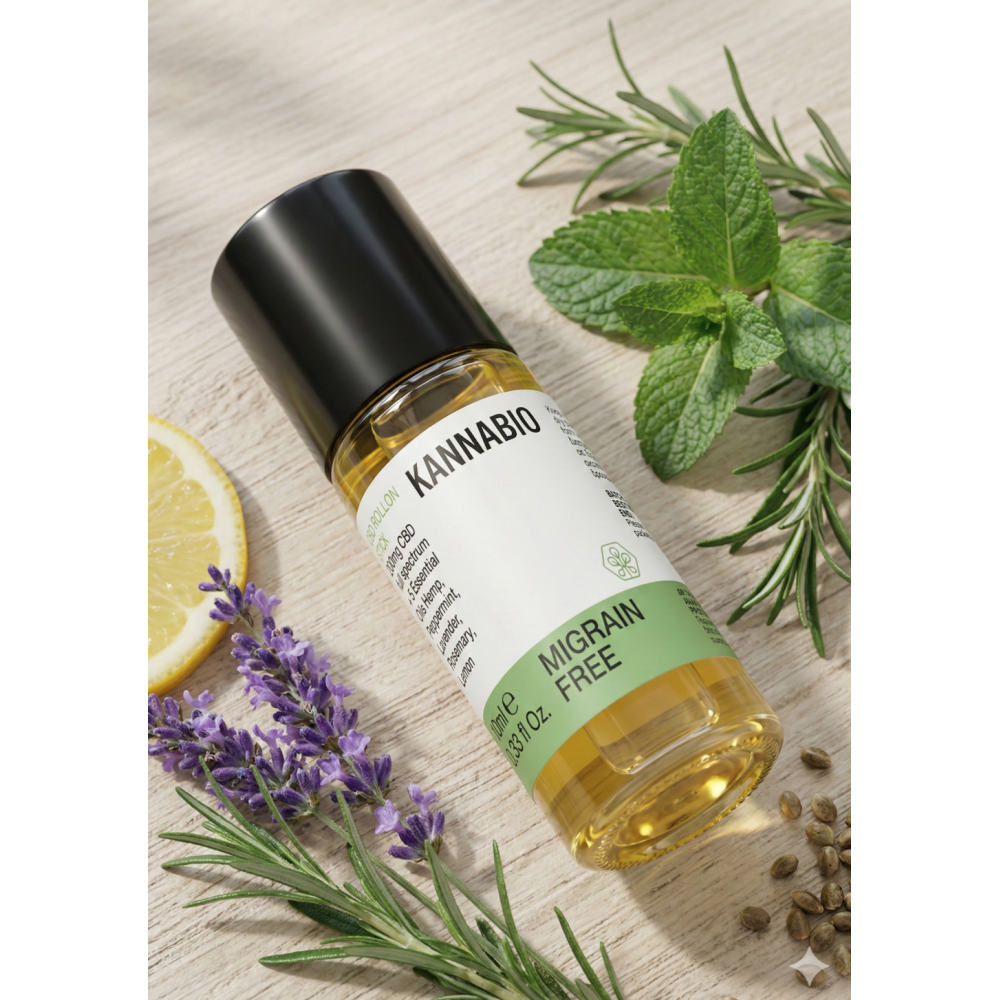MIGRAINFREE ROLLON STICK (CBD 200mg/ 10ml)