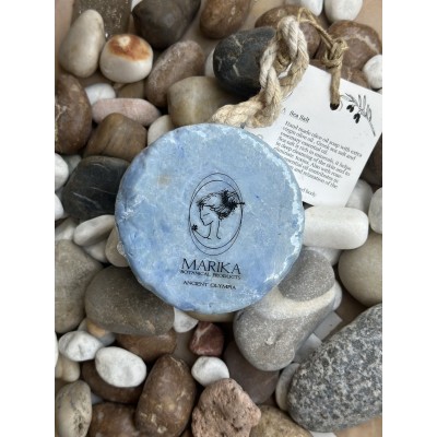 Marika Botanicals | Sea Salt Round Soap (150g) with Rope