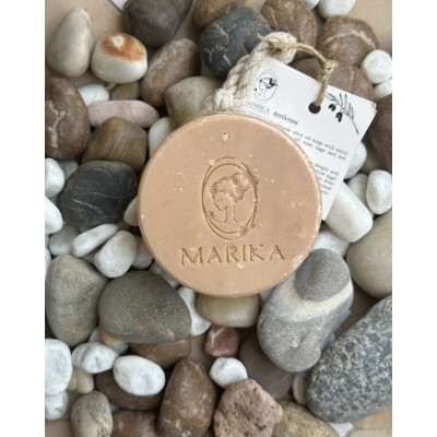 Marika Botanicals | Arethousa Round Soap (150g) with rope