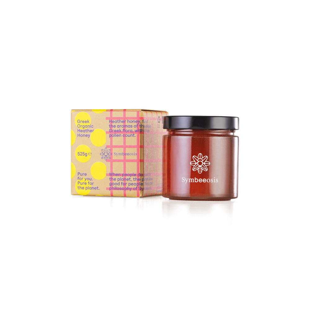 Symbeeosis Greek Organic Honey Erica 280g Food