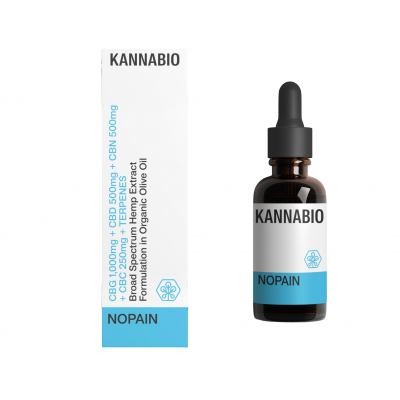 NOPAIN CBD+CBG+CBN+CBC+Terpene (2,250mg/10ml)