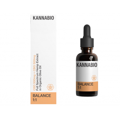 BALANCE 1:1 (CBD 500mg + CBG 500mg) 10ml