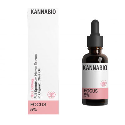 FOCUS 5% CBG (500mg/10ml)