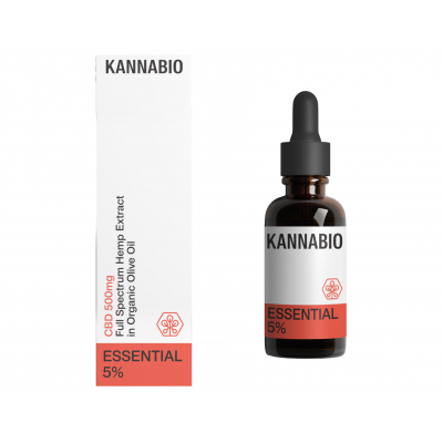 ESSENTIAL 5% CBD (500mg/ 10ml)