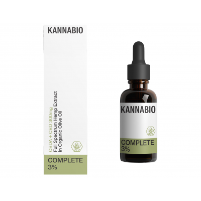 COMPLETE 3% CBD+CBDa Raw (300mg/ 10ml)