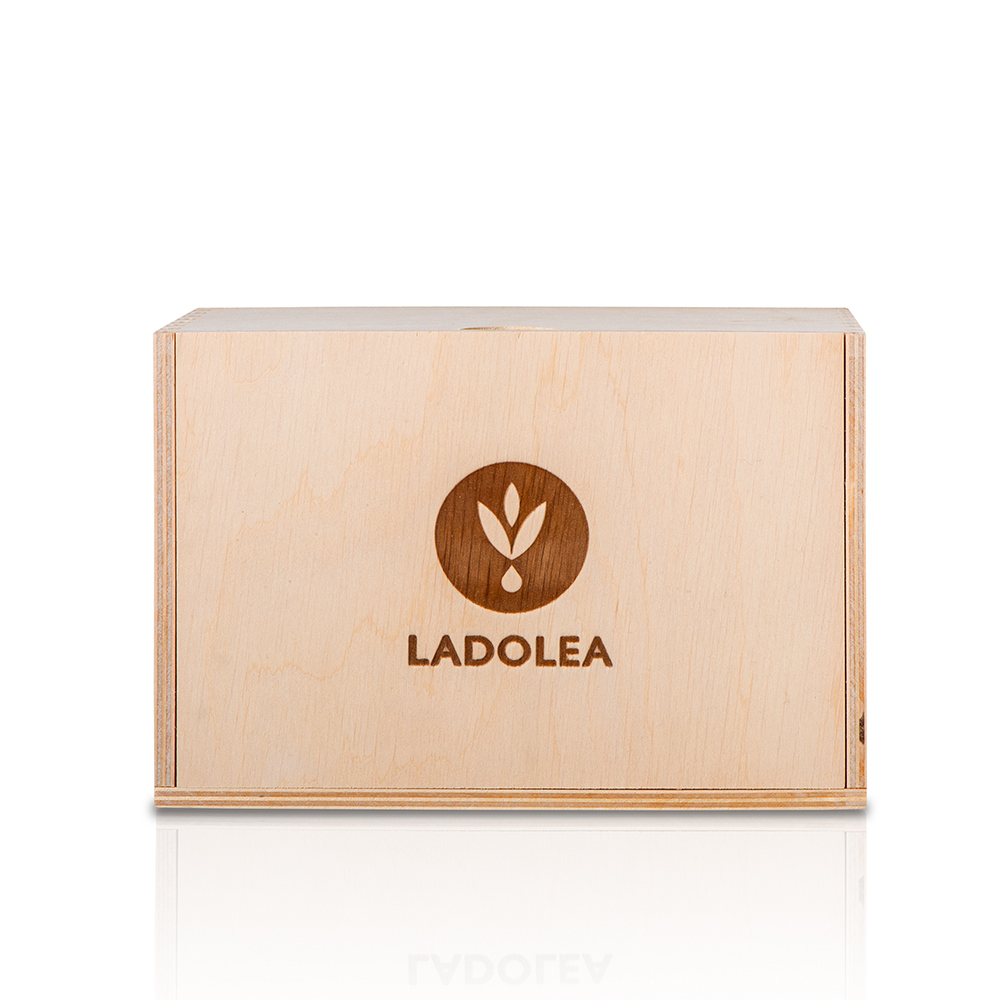 LADOLEA Organic Extra Virgin Olive Oil & Organic Balsamic Vinegar 80ml Carton Food