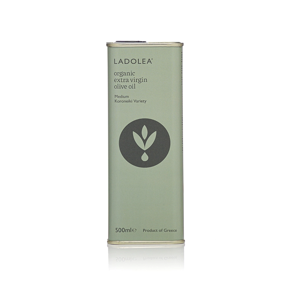 LADOLEA Organic Extra Virgin Olive Oil 500ml Tin Food