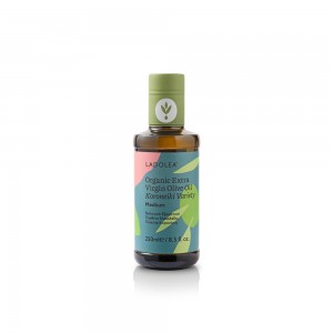 LADOLEA Organic Extra Virgin Olive Oil 250ml Glass Food