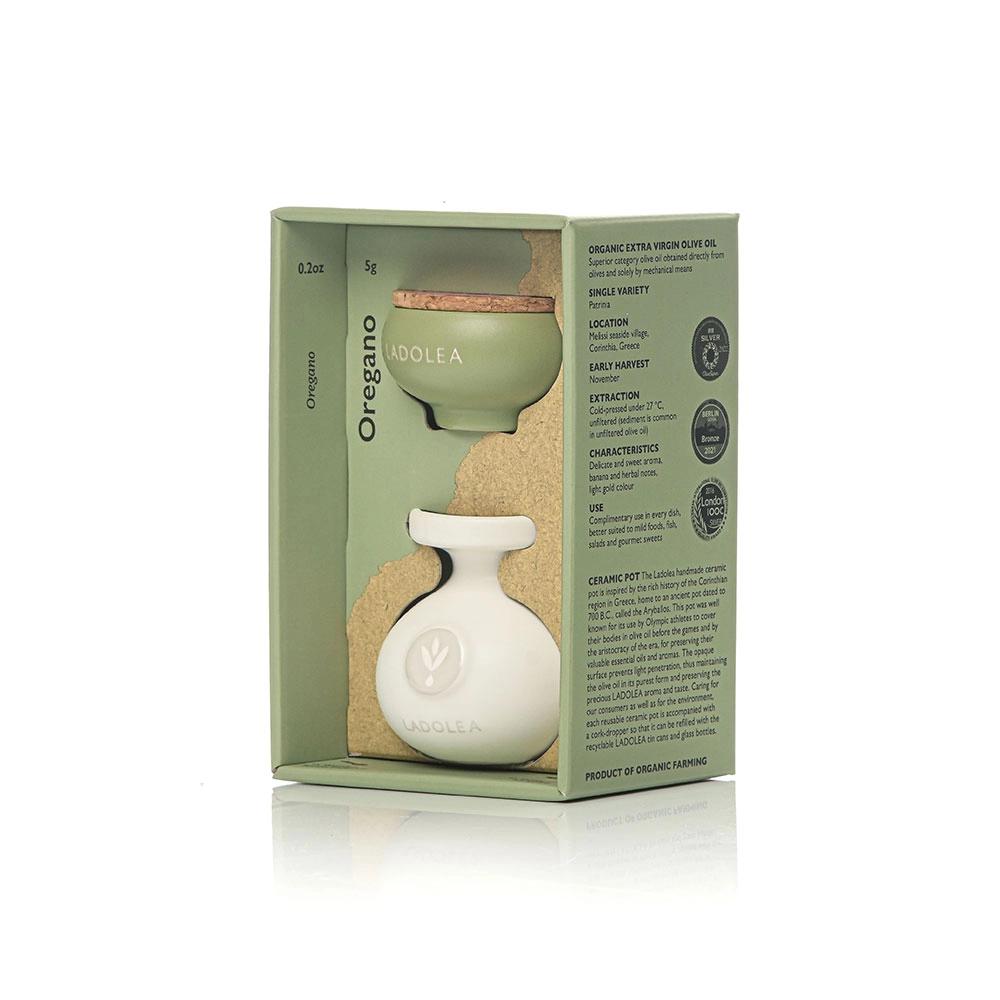 Oregano (5g) & Organic Extra Virgin Olive Oil (80ml)
