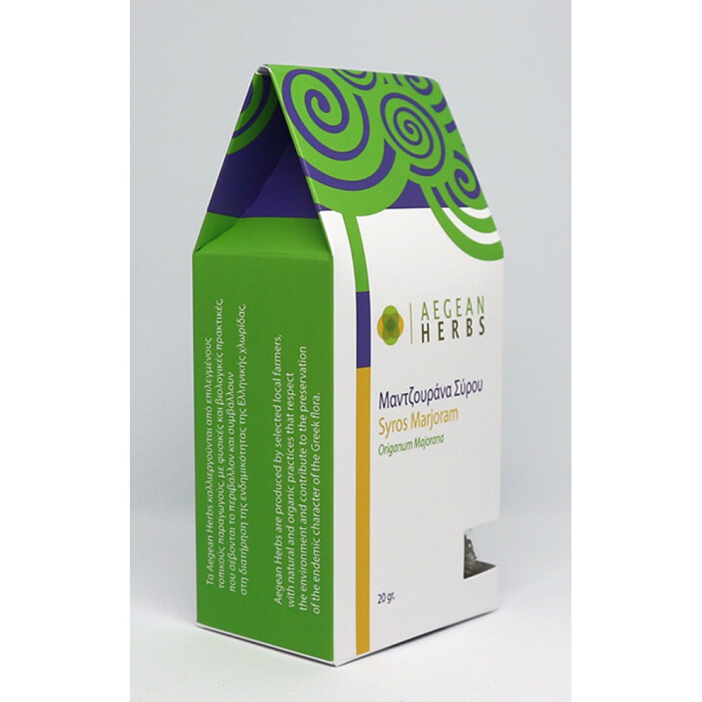 Aegean Herbs Majoran aus Syros 20gr Food