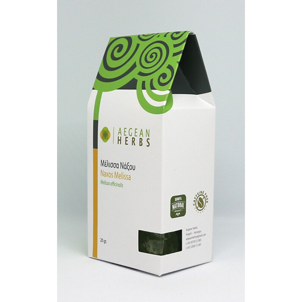 Aegean Herbs Naxos Melissa 20gr Food