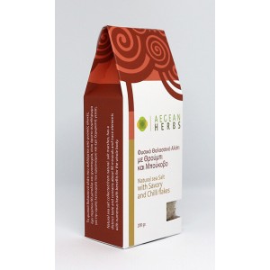 Aegean Herbs Meersalz mit Bohnenkraut und Chilliflocken 200gr Food
