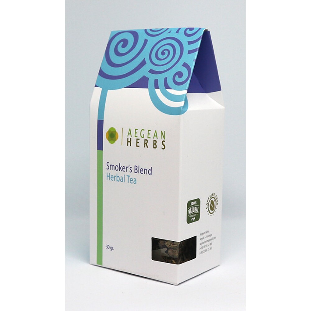 Aegean Herbs Smoker's Blend Herbal Tea 30gr Food