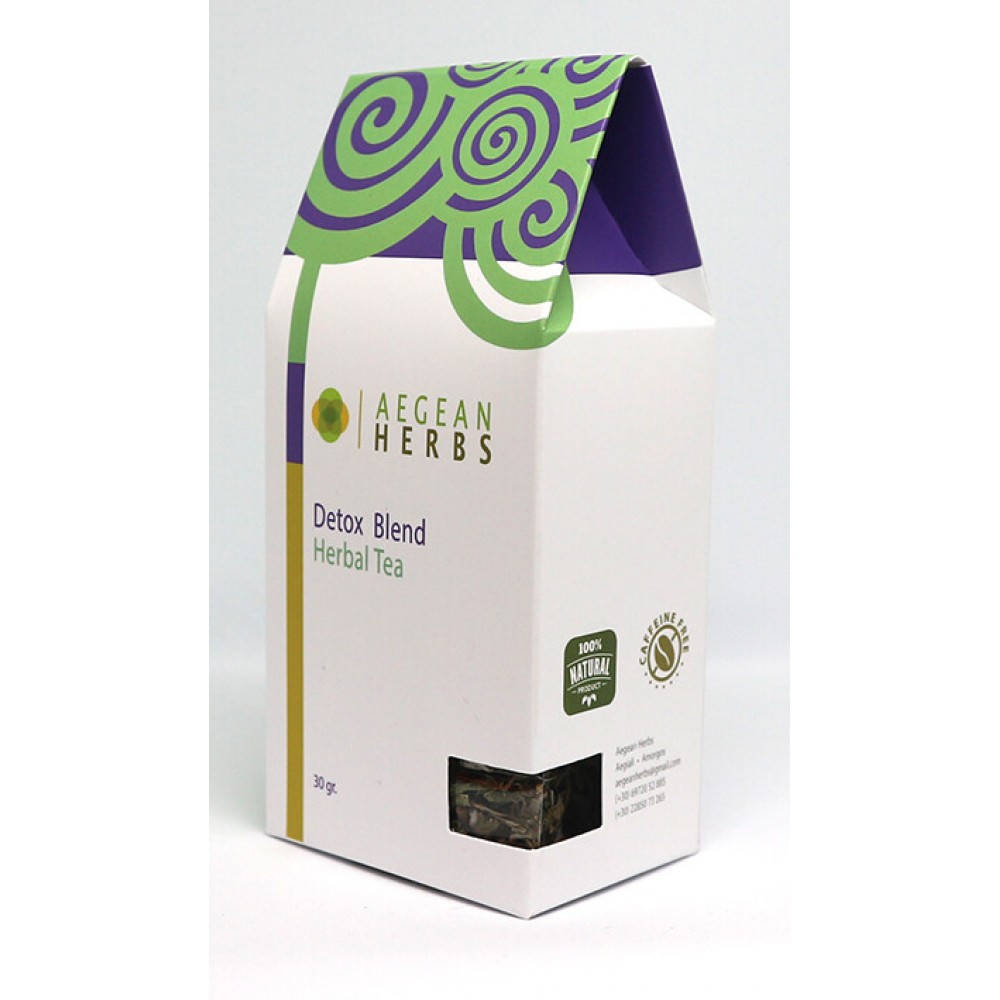 Aegean Herbs Detox Blend Herbal Tea 30gr Food