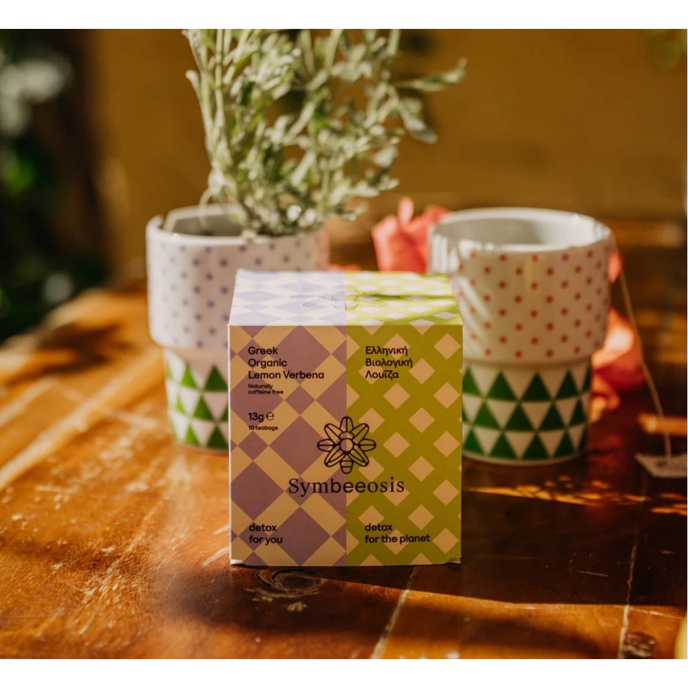 Symbeeosis Greek Organic Lemon Verbena 10 pcs Food